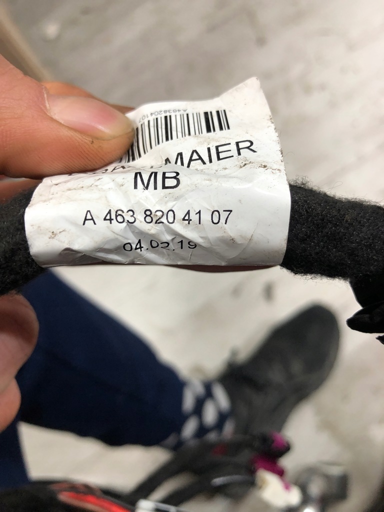 фото №8, Жгут трубопровод передних дверь merc 4638204107