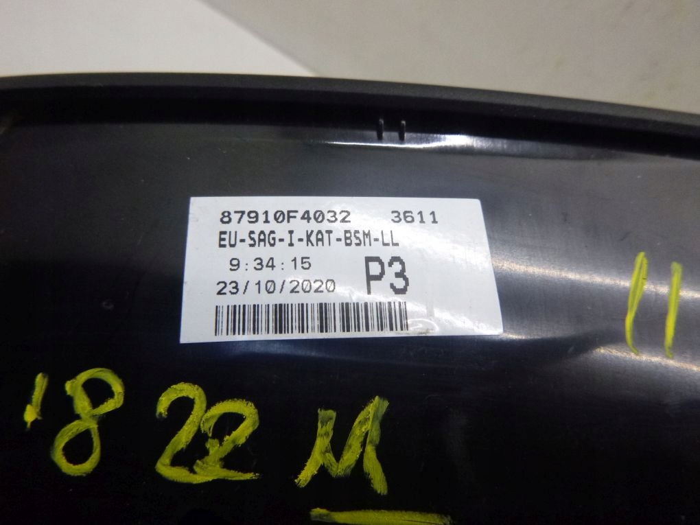 фото №6, Toyota chr ch-r 16- 11pin зеркало правое