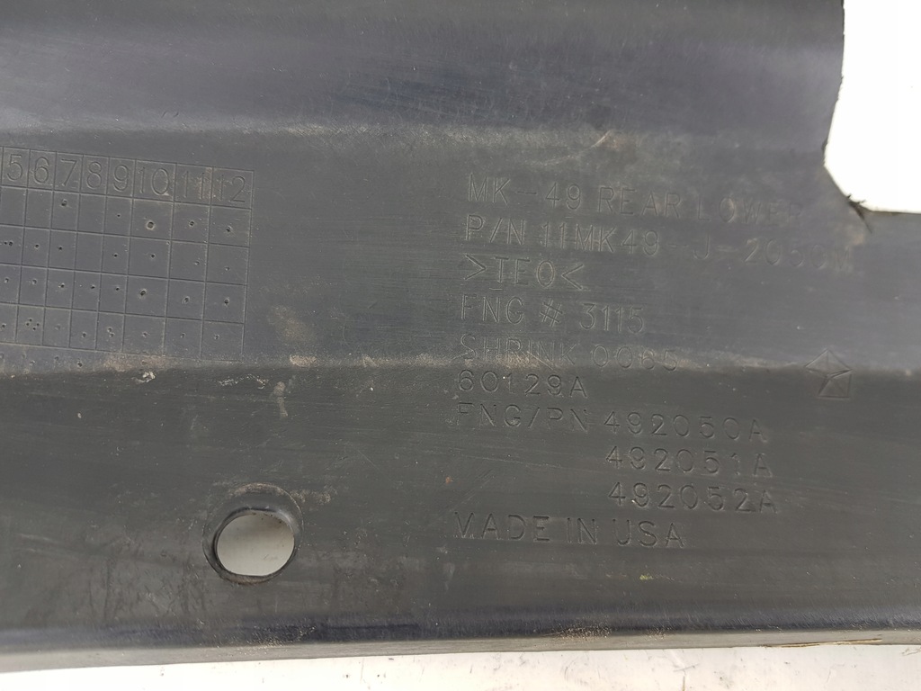 фото №15, Jeep compass i lift 11- бампер задняя задний оригинал