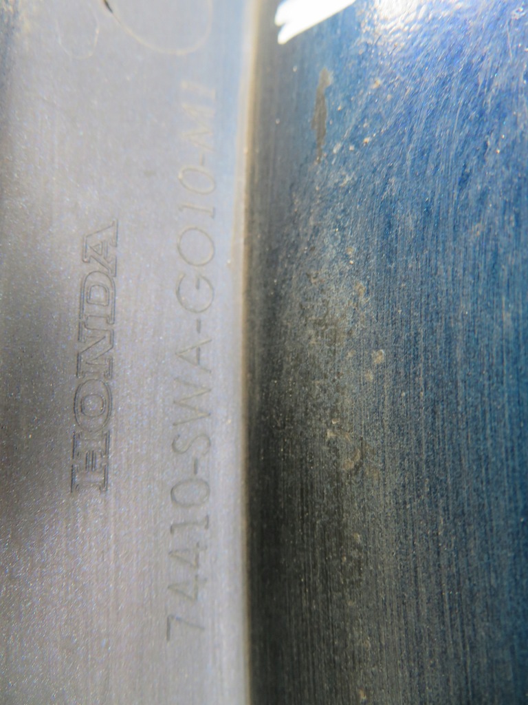 фото №13, Молдинг накладка крила правий задня 74410-swa-g010-m1 honda cr-v iii 06-12