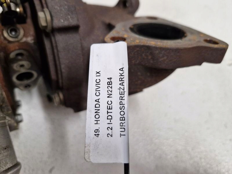 фото №6, Honda civic 9 ix 2.2 i-dtec n22b4 турбонагнітач турбіна
