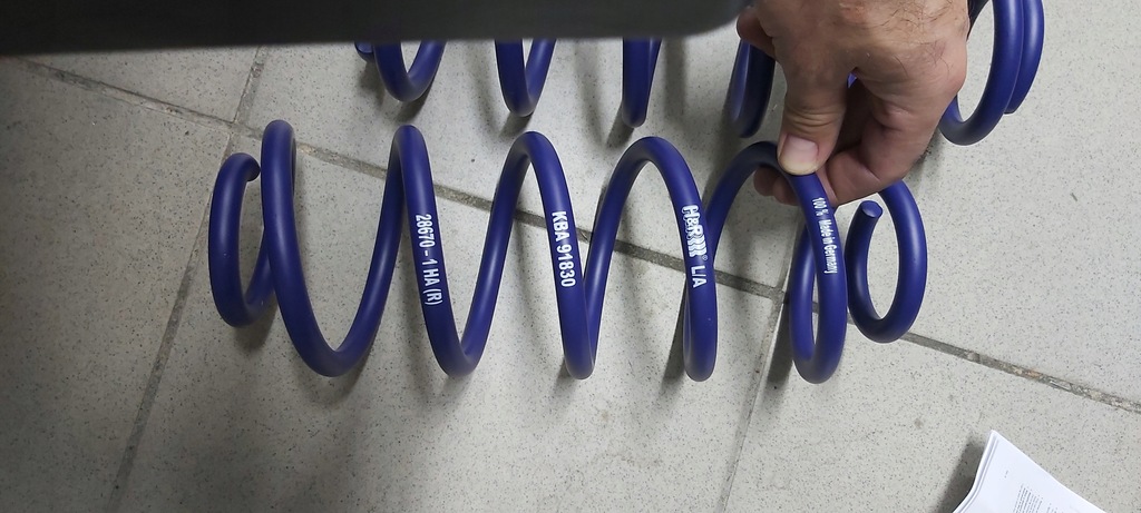 фото №7, Kia stonic пружини набір пружина kba 91830-28670 h&r nowe