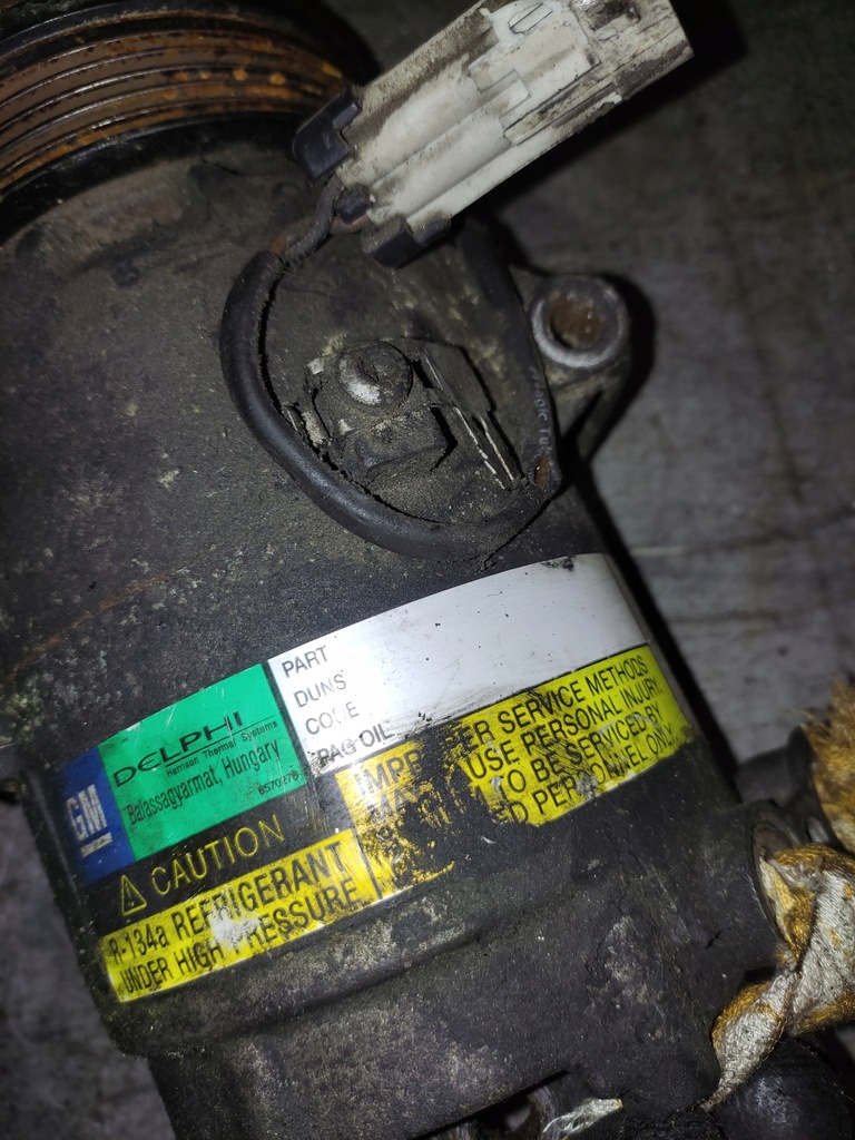 фото №6, Компресор кондиціонера opel astra h 1.7 cdti