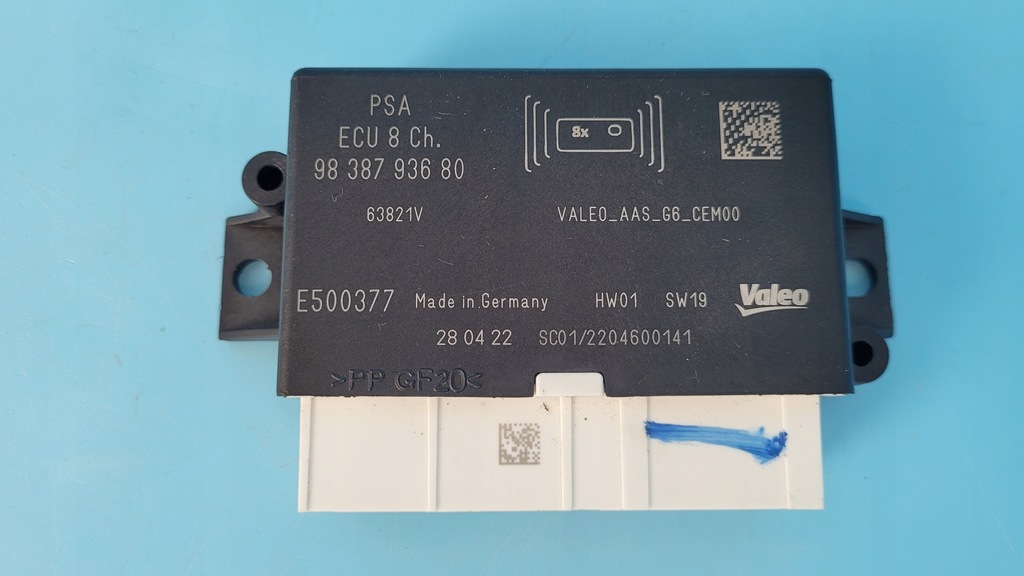 фото №5, Peugeot 508 ii 22r модуль парковки pdc 9838793680