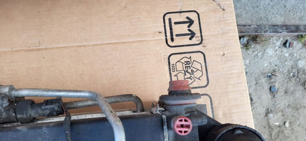 Комплект радіатор mercedes a klasa w169 дизель Зі Шроту