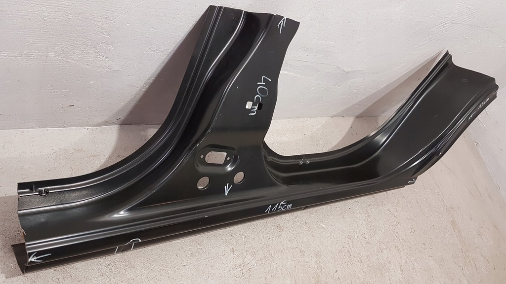 фото №3, Порог блок двигателя левый задняя renault captur i 1 13-19