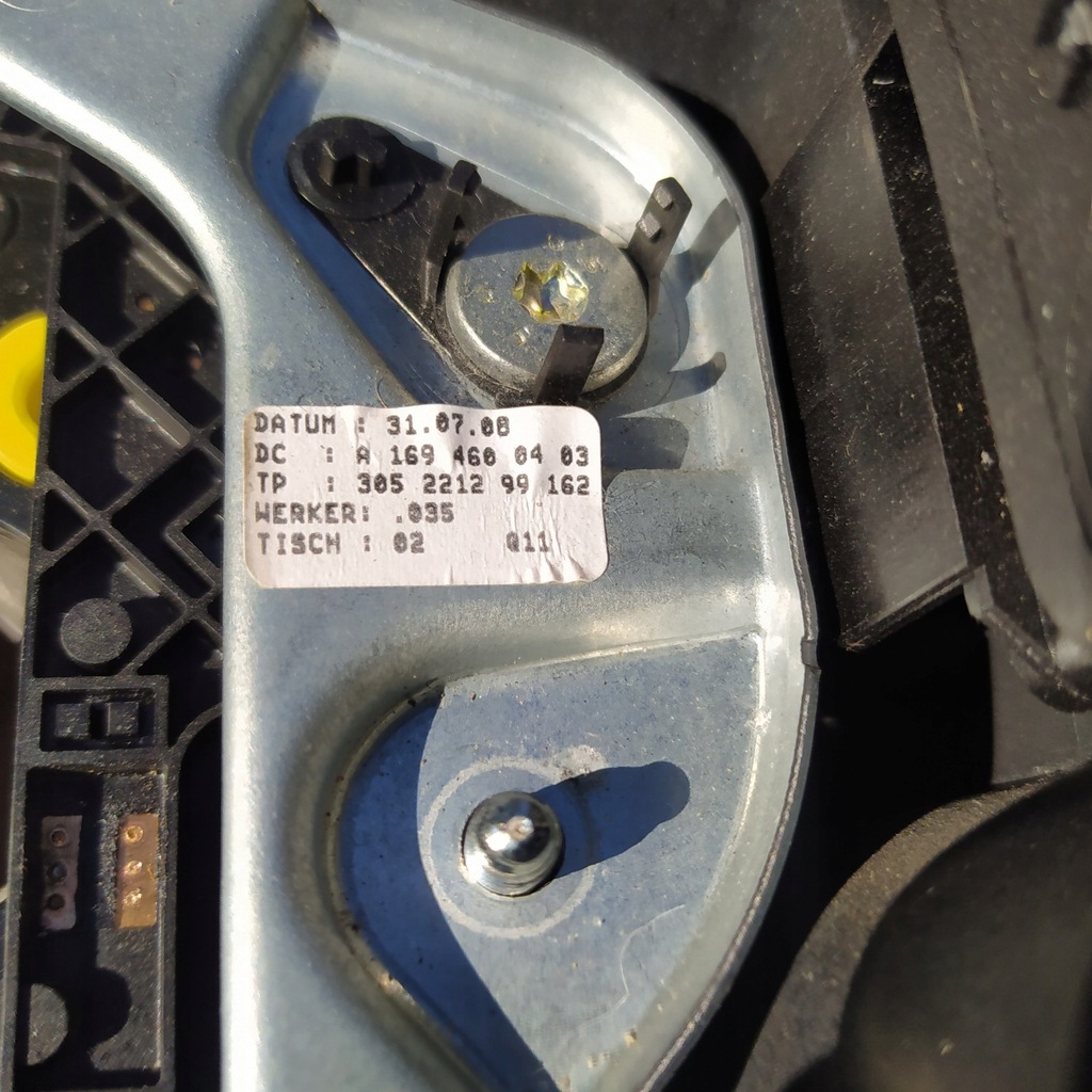 фото №7, Mercedes w169 a-klasa воздуховод мультифункция