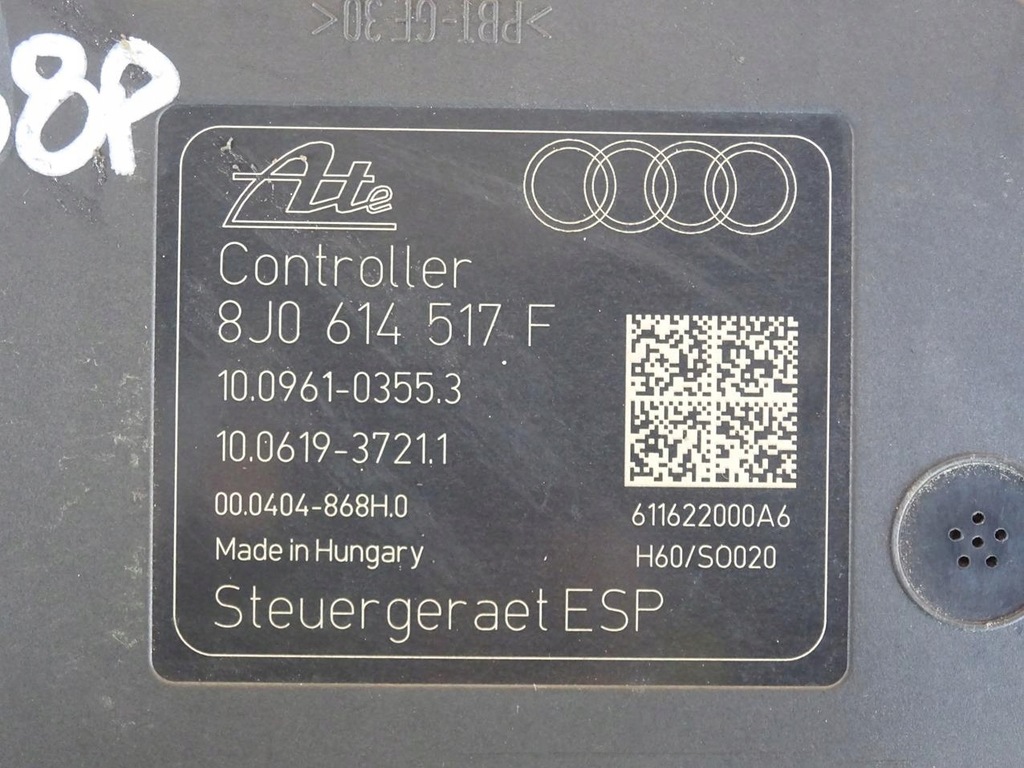 фото №7, Audi rs3 8p ttrs 8j 2.5 tfsi насос abs esp 8j0614517f