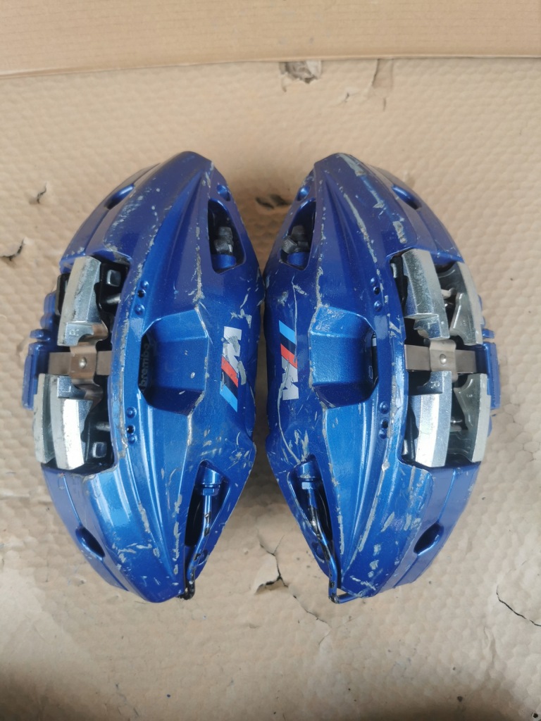 фото №1, Суппорты bmw 5 4 поршни 348 mm перед