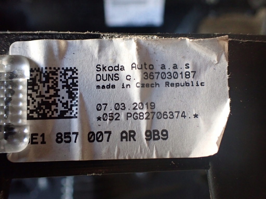 фото №14, Панель приладів приладова панель приладів skoda octavia iii 2019 europa 4x4 kombi спрацювання