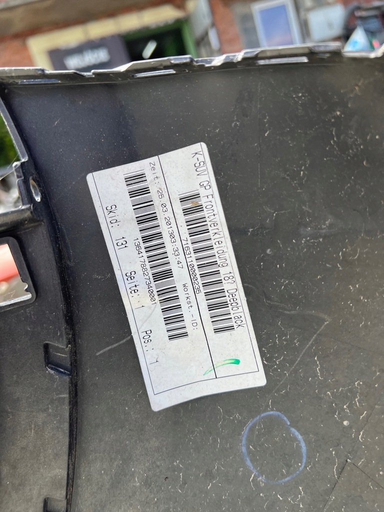 фото №15, Vw tiguan lift 5n0807221k бампер передний перед