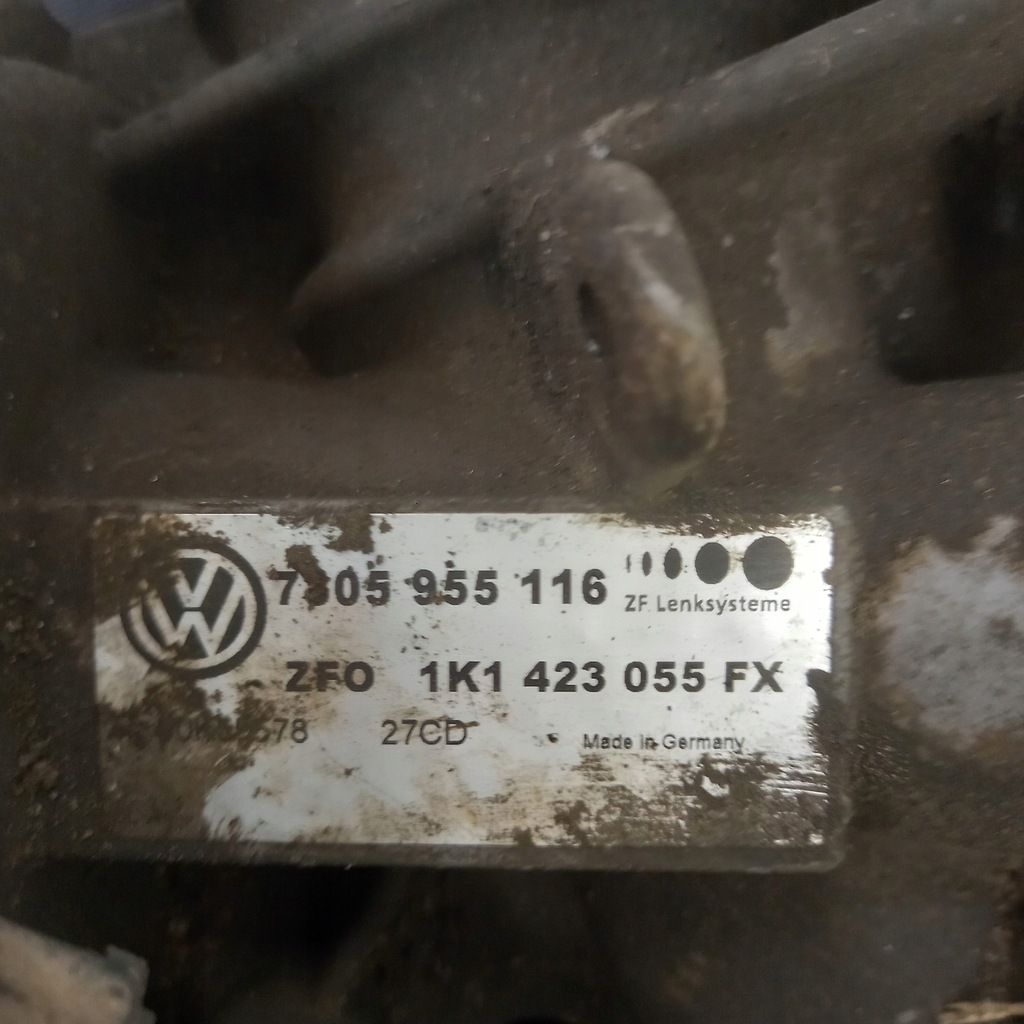 фото №6, Рейка рульова ze підсилювач skoda octavia 2