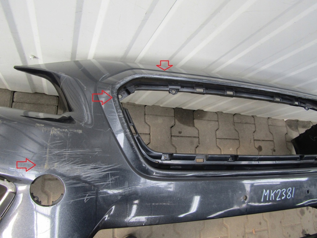 фото №8, Бампер перед передній subaru impreza wrx sti lift 15-18