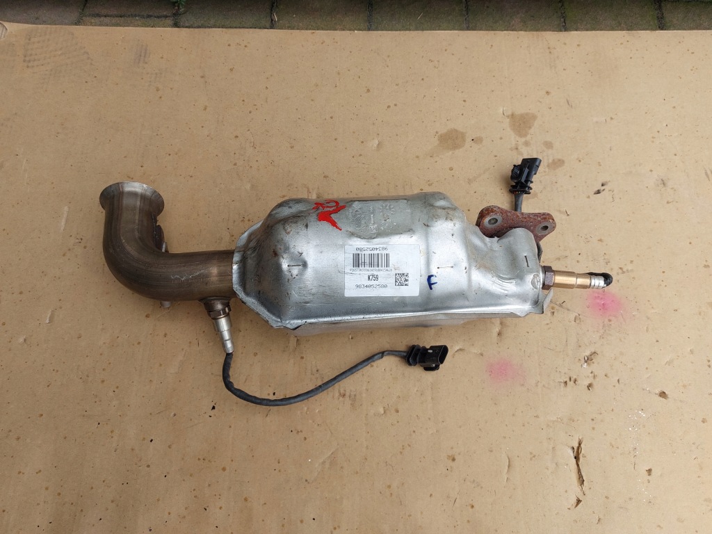 фото №1, Каталізатор peugeot 208 i lift 1.2 b k759