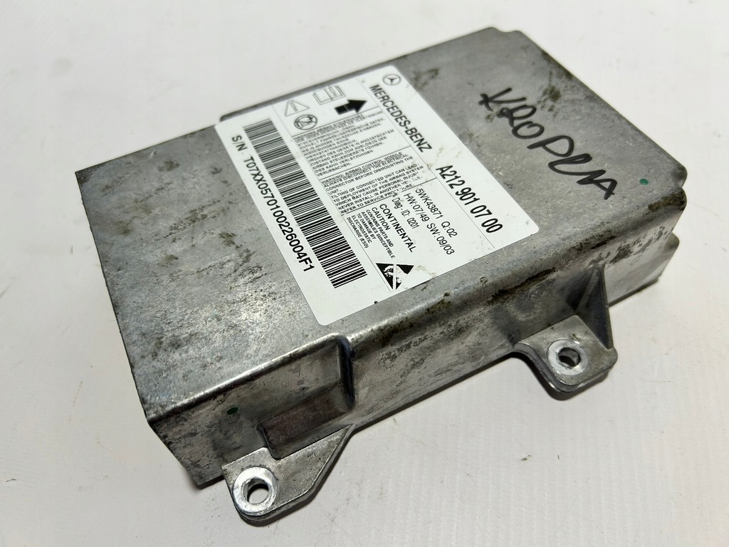 фото №1, Mercedes 2129010700 модуль датчик подушка безпеки подушок