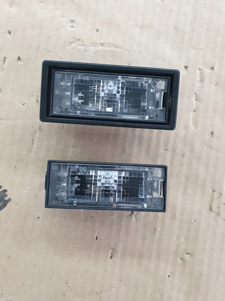 фото №1, Освітлення номерного знака rej. smart fortwo