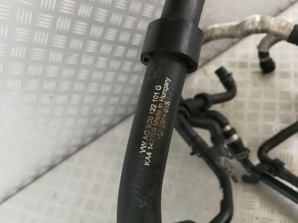 фото №15, Магистраль труба шланг wąż трубка патрубок wody vw polo 6r 6c fl 1,4 tdi cus