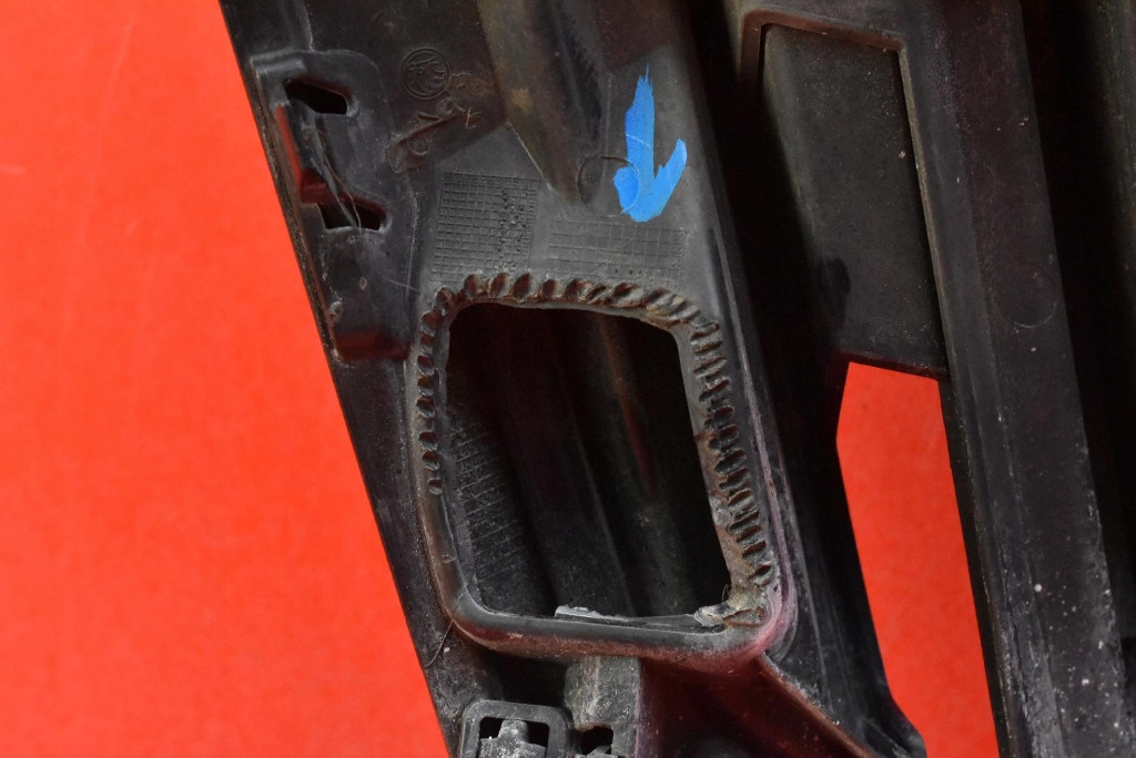 фото №12, Решітка радіатора решітка радіатора сіра хром 5e0853653a skoda octavia 3 iii lift 17-20