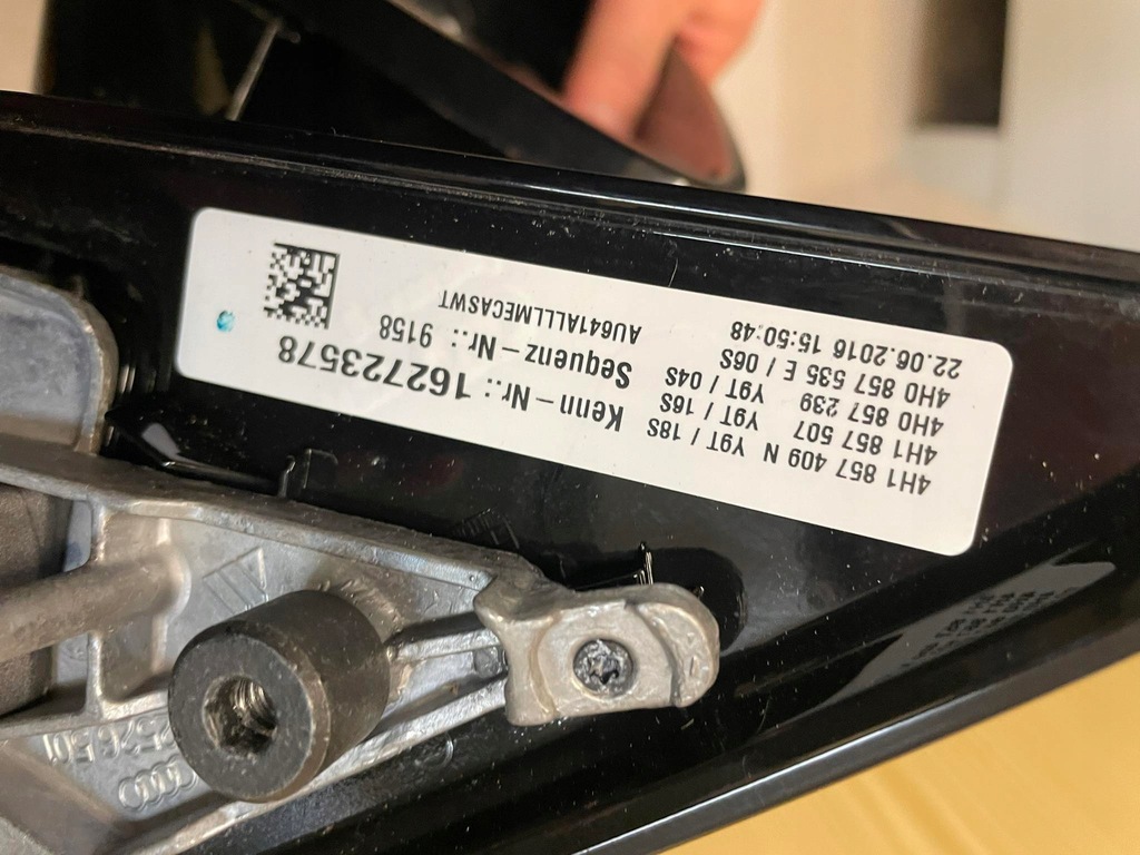 фото №8, Audi a8 s8 d4 4h зеркало корпус 4h1857409n 4h1857410n 4h1857410q