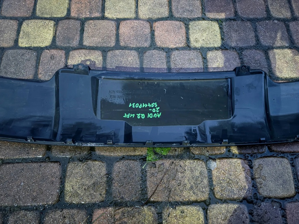 Audi q2 lift 20- спойлер накладка диффузор бампер задняя задний Киев