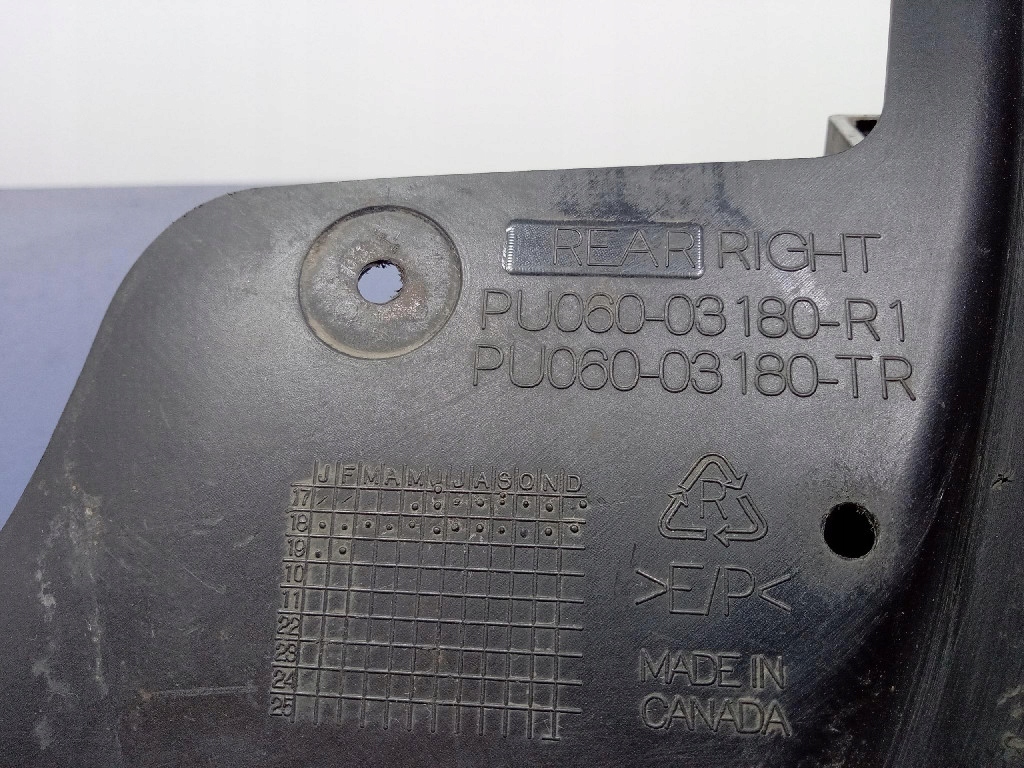 фото №5, Toyota camry viii xv70 17- бризковик задня задній лівий pu060-03180