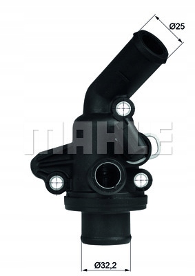 Ti1187 mahle термостат mb Цена