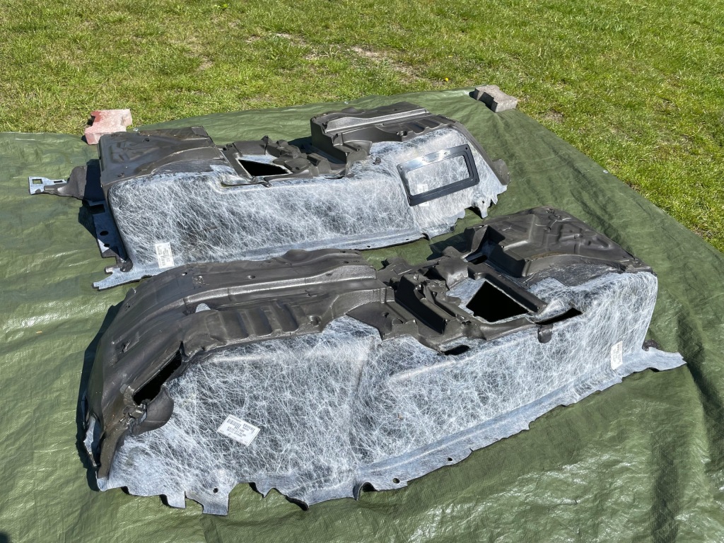 фото №6, Шумоизоляция пол обшивка коврик чёрный porsche panamera 970 eu