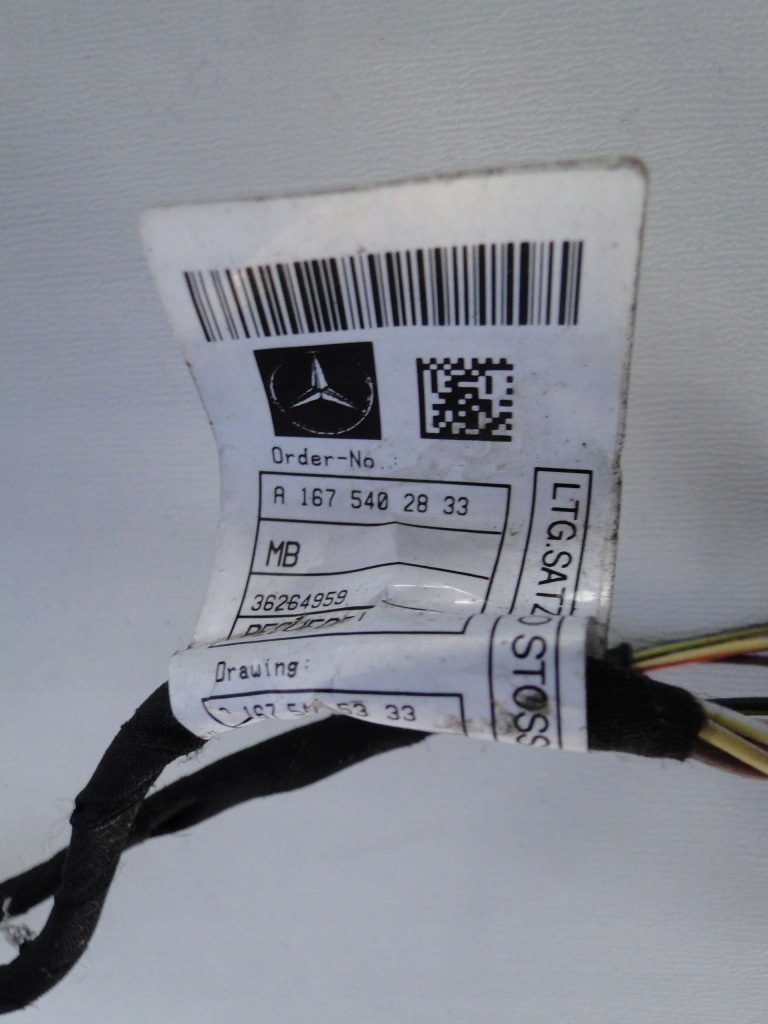 фото №5, Mercedes gle 167 w167 джгут датчиків паркування 63 amg