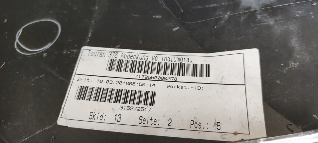 фото №12, Бампер перед vw touran 5ta