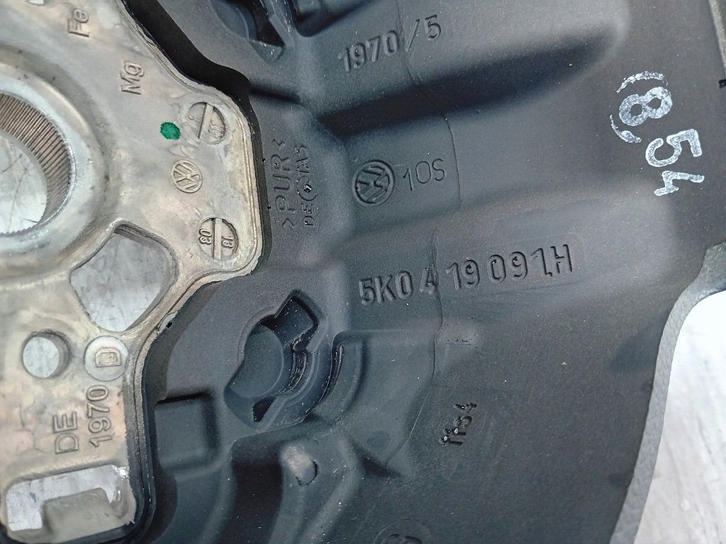 фото №12, Повітропровід з подушка vw caddy iii fl 5k0419091h 2k5880201f