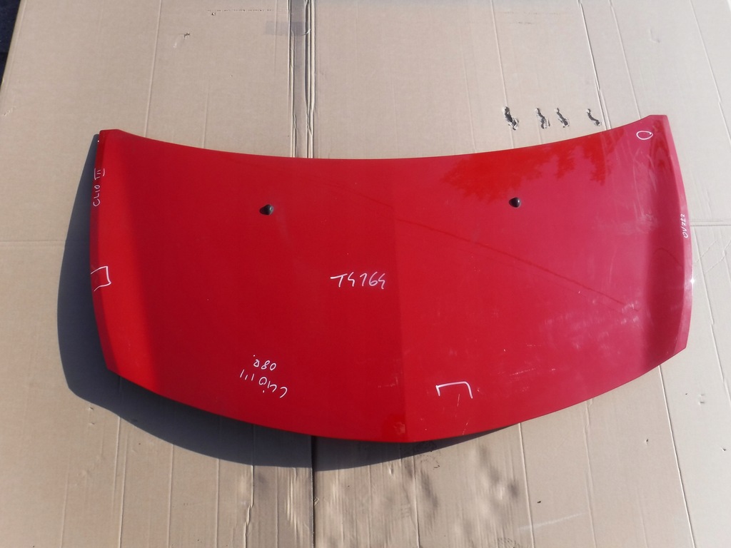 фото №1, Капот renault clio iii przed lift ov727