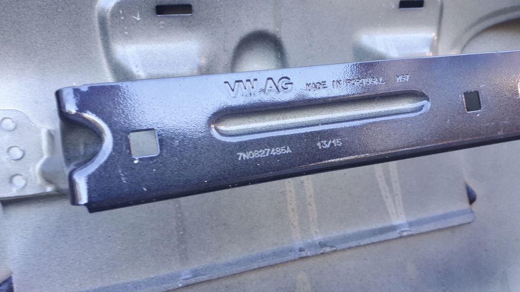 фото №10, Seat alhambra ii 7n0 2010- крышка багажника багажника задняя