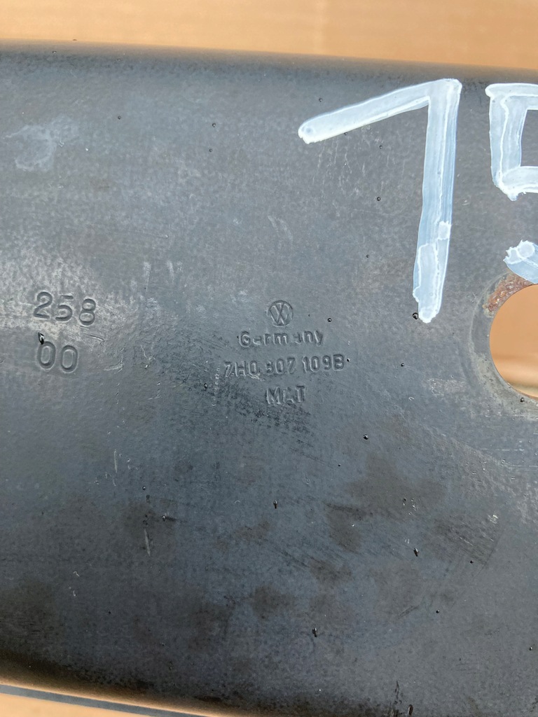 фото №9, Vw t5 transporter multivan 03- балка pod бампер передній підсилювач