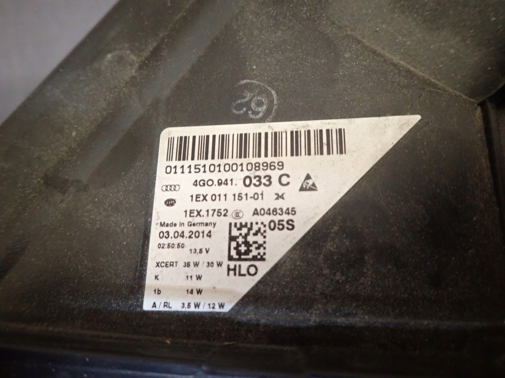 фото №4, Лампа перед ліва audi a6 c7 full led 11-14 4g0