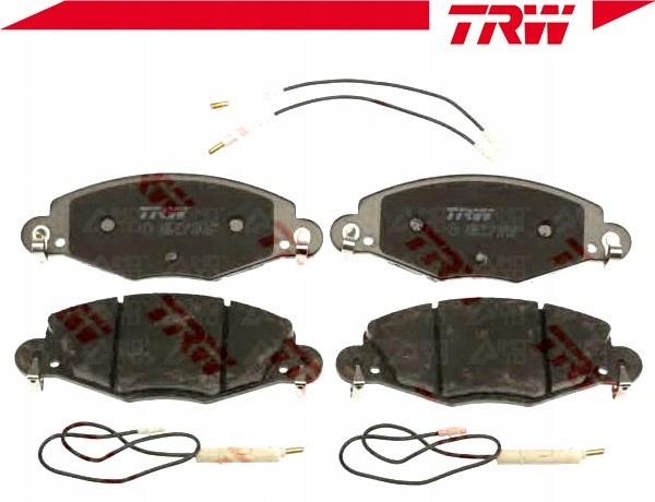 фото №3, Trw тормозные колодки тормозные citroen перед c5