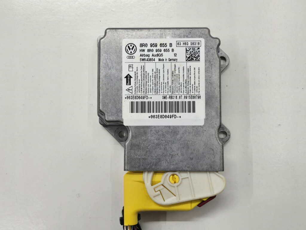 фото №1, Audi q5 8r 09r модуль датчик подушка безпеки 8r0959655b