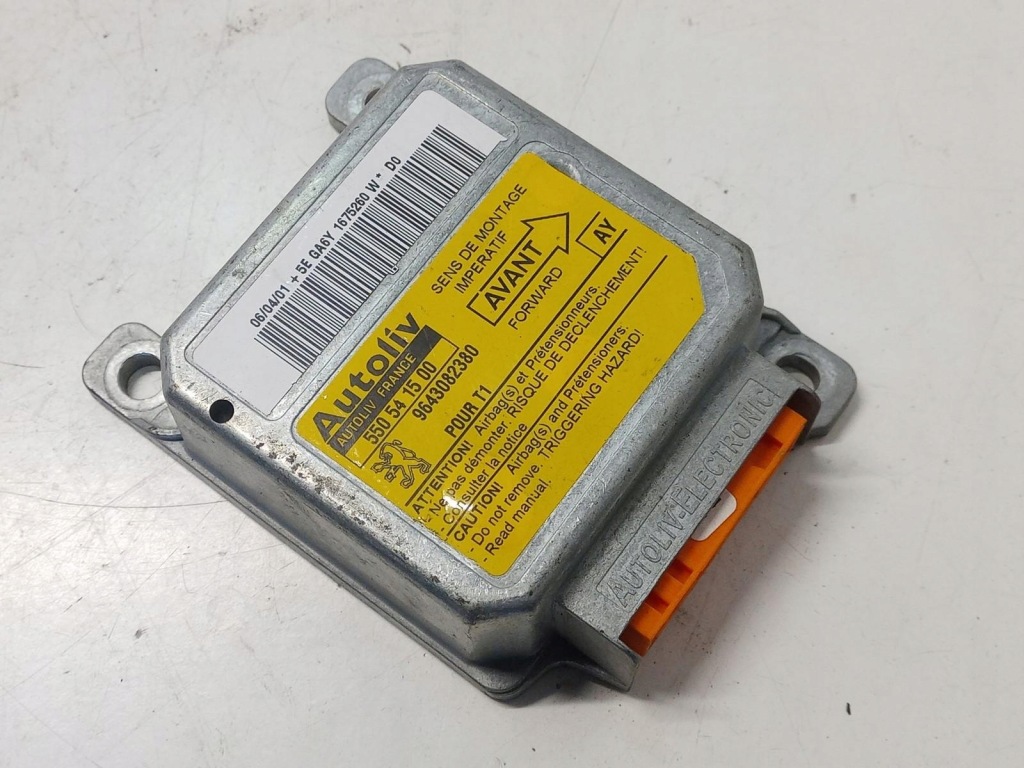 Купить Модуль датчик подушка безопасности peugeot 206 cc 9643082380