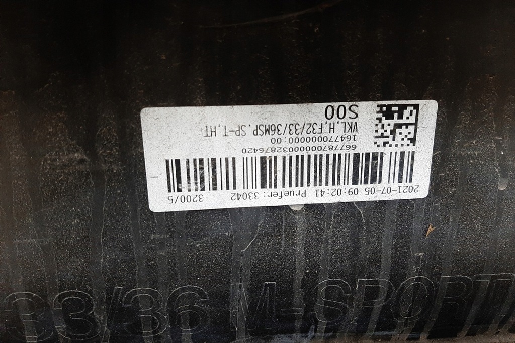 фото №9, Бампер задній bmw 4 coupe f32, f82 15857711 2.0l дизель 140kw 2015