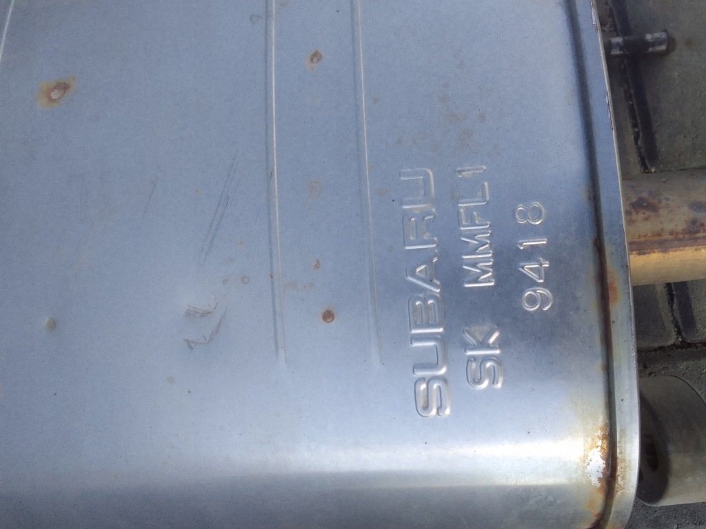 фото №10, Subaru crosstrek 17-22 гаситель выхлоп 2.0b usa