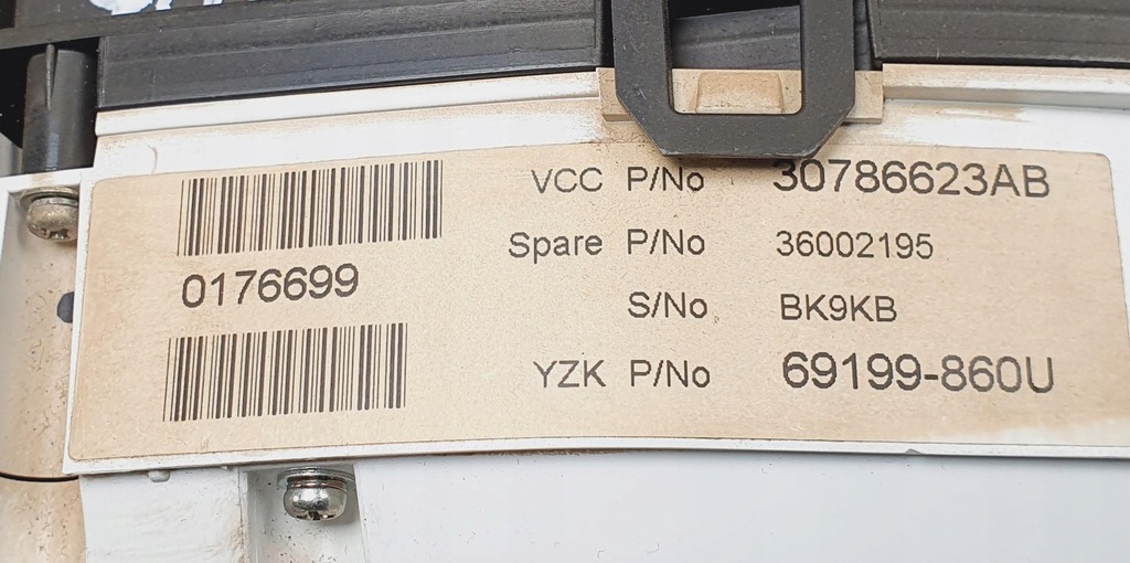 фото №6, Лічильник obrotomierz volvo xc70 ii 30786623 europa