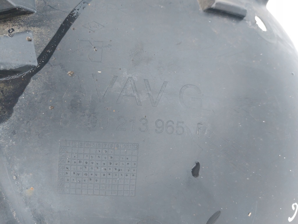 фото №4, Підкрилок передні ліва renault modus i eu