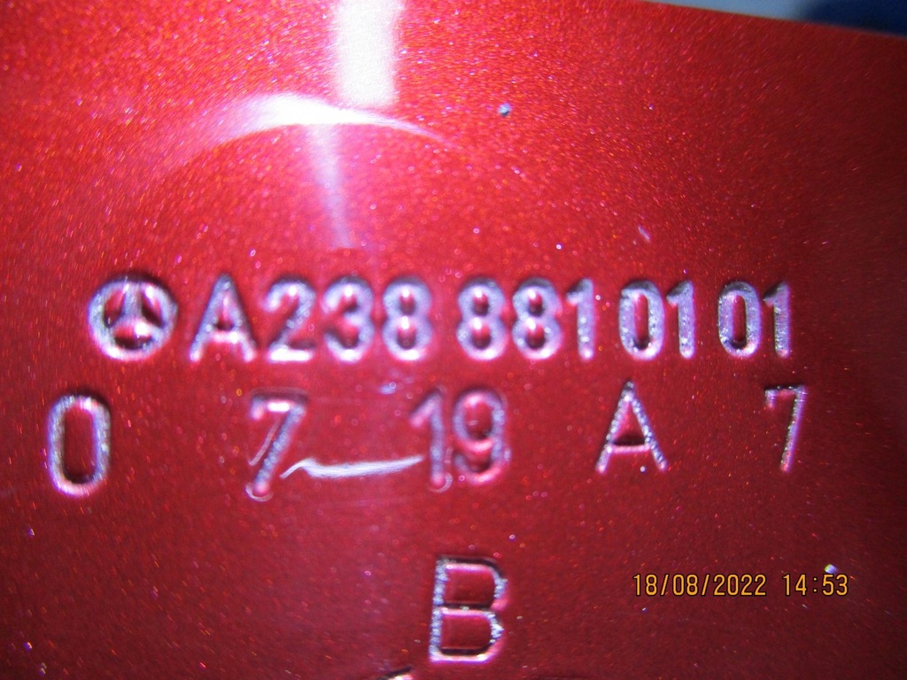 фото №7, Крила лівий mercedes 238 a2388810101