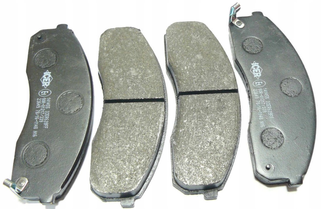 фото №1, Icer 141455 набор тормозных колодок тормозных, тормоза дисковые