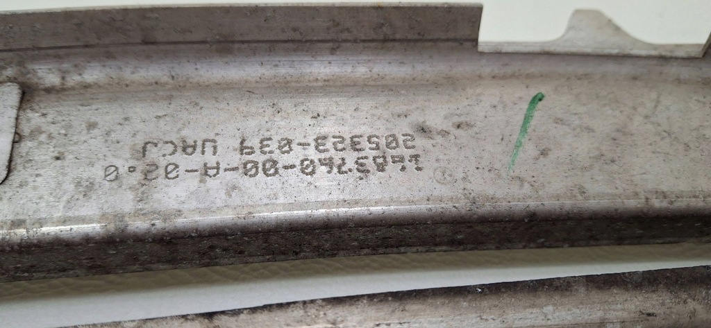 фото №7, Балка усилитель перед передняя нижняя tesla model x plaid 21 1683760-00-a