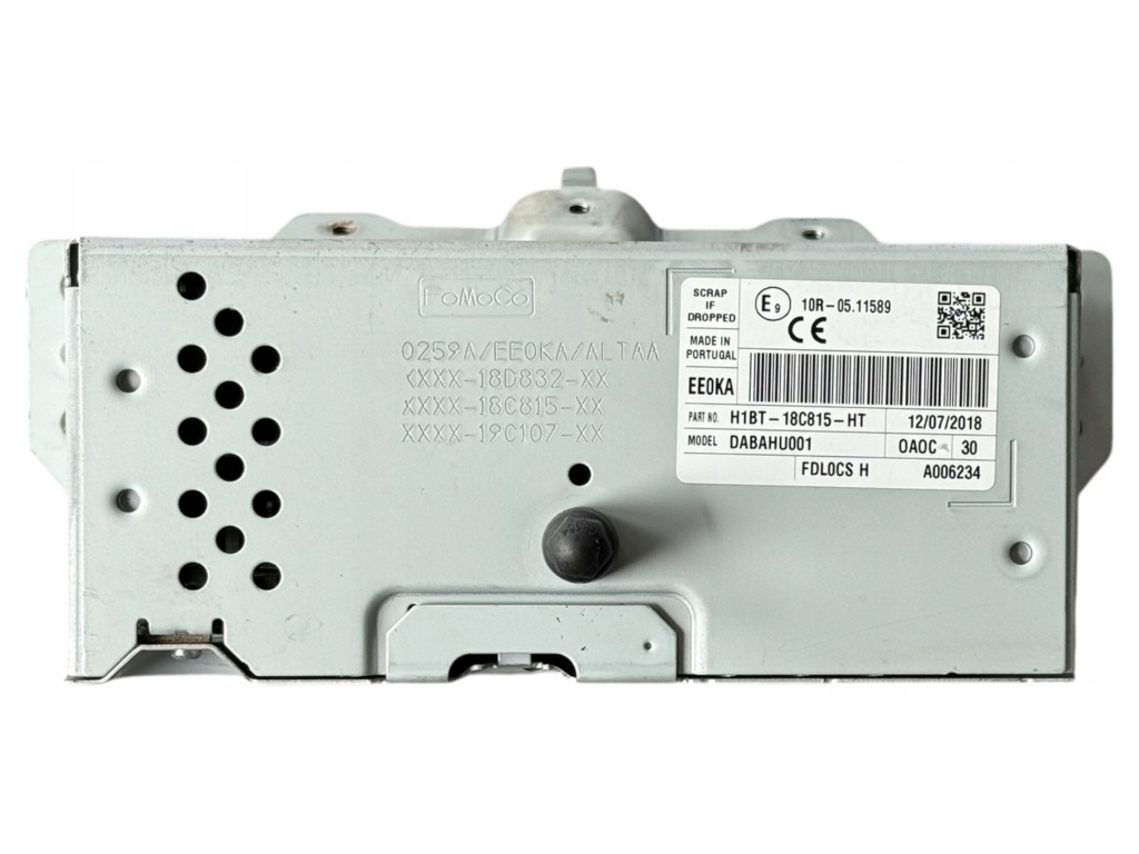 Купить Считыватель радио навигация ford fiesta mk8 2018r h1bt-18c815-ht