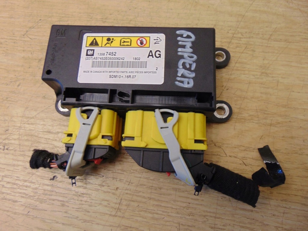 фото №3, Датчик модуль подушка безпеки opel ampera 13587452