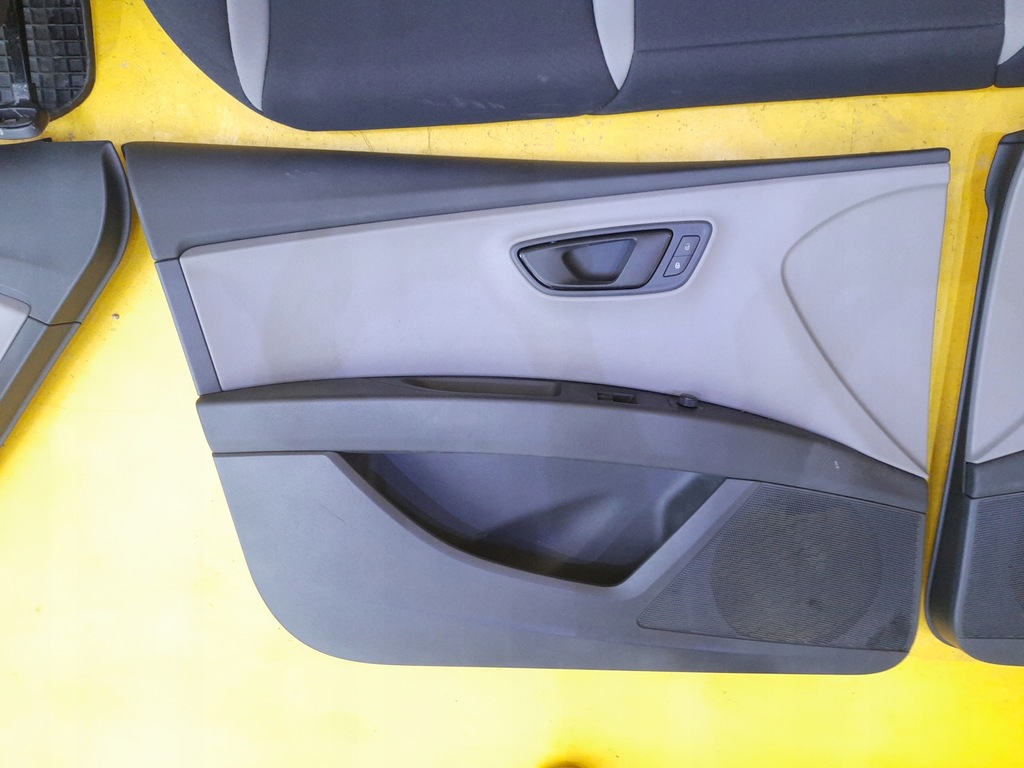 фото №8, Seat leon iii сиденья заднее сиденье туннель обшивки салон