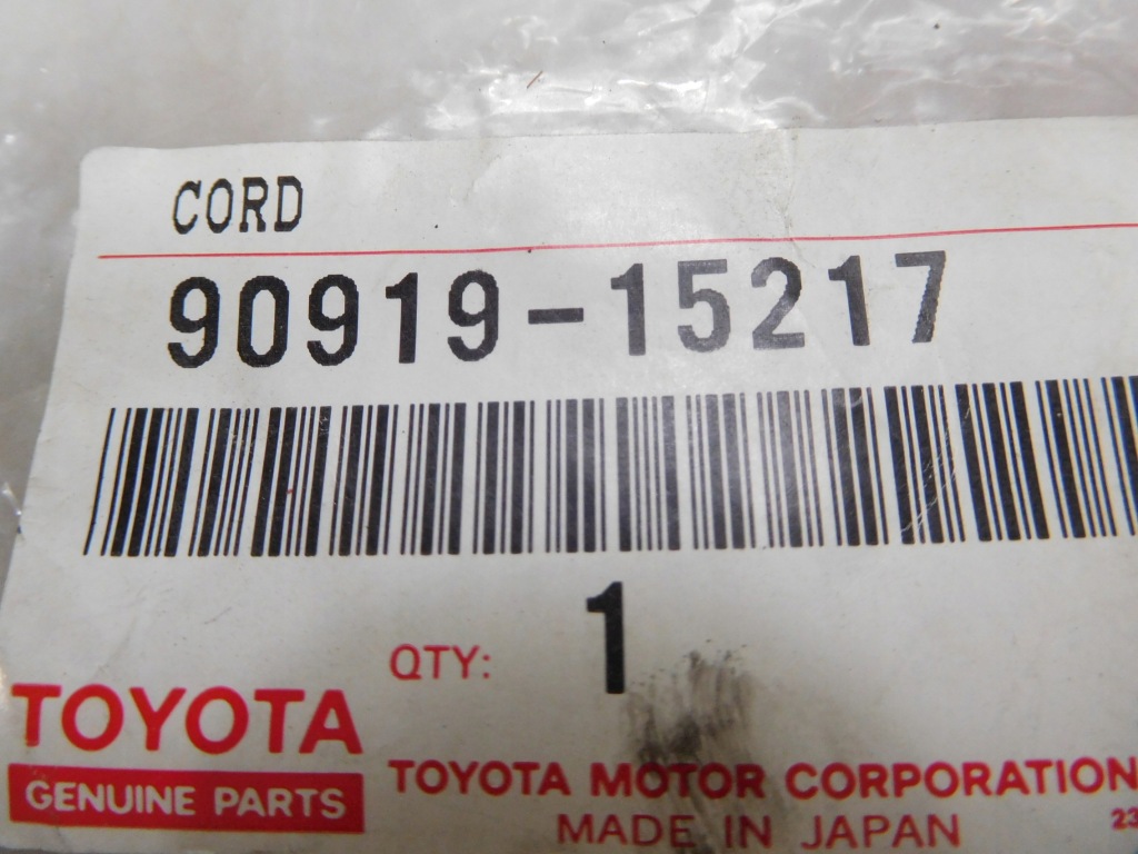 фото №9, Шланг зажигание nr2 toyota tercel 90919-15217