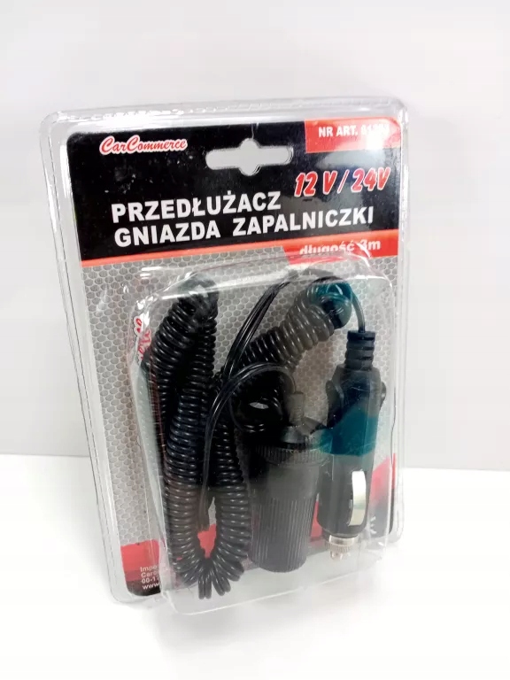 фото №10, Удлинитель разъём прикуривателя автомобиля 2m 12v/24v