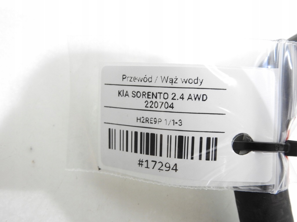 фото №6, Wąż трубка wody kia sorento i 2.4 b 2546838040